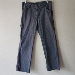 Dickies, 33x30, Grey, Mens Pants
